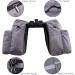 Vuudh 30L Bike Pannier Bag - Water-Resistant Rear Seat Saddle Bags, Grey M - Buy Online on GoSupps.com