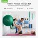 Trideer Exercise Ball for Physical Therapy and Fitness - Green, L (23-26 inches) - Swiss Ball for Rehab, Core Strength, Yoga, Balance, and Flexibility - Buy Online on GoSupps.com