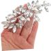 Beavorty Crystal Hair Accessories Wedding Hair Accessories Wedding Decor Hair Pin Hair Barrettes Hair Clips Rhinestone Hair Comb for Wedding Gem Bride Zinc Alloy Headgear - Buy Online on GoSupps.com