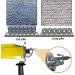 ZIOKOK Tufting Gun - 2-in-1 Electric Carpet Rug Weaving Machine Starter Kit - Yellow - Buy Online on GoSupps.com