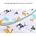 Chilsuessy Baby Sleeping Bag 3.5 Tog with Detachable Sleeves - Animal Park Design - 100% Cotton - Soft Infant Toddler Sleep Bag (2-4 Years) - Buy Online on GoSupps.com