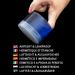 Buy Belle Vous Empty Transparent Cosmetics Containers - 150ml Round Plastic D schen | Leak-Proof & Airtight for Makeup Cream Nail Design | Set of 12 - Buy Online on GoSupps.com
