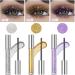 Glitter Mascara Eyeshadow Volumizing Shimmer Mascara Glitter Eyelash Mascara Long-Lasting Curling Multifunctional Glitter Mascara for Eyelashes Eyeshadow Highlight (A 3.2g) - Buy Online on GoSupps.com