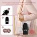 USB Rechargeable Facial Hair Remover for Women | Painless Lady Shaver with LED Light | Waterproof Hair Removal Device by guRelax - Rose Gold (2 Replacement Heads) + Flannel Bag - Buy Online on GoSupps.com