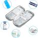 Youshares Insulin Cooling Bag - TSA Approved Diabetic Medication Etui with Cooling Batteries | Marble Green Portable Diabetes Accessories - Buy Online on GoSupps.com