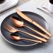 Flatware Sets 16pcs/Set Cutlery Set Stainless Steel Dinnerware Knife Fork and Spoon Cutlery Set for Kitchen Accessories Flatware Sets Stainless Steel (Color : Silver 16pcs) - Buy Online on GoSupps.com