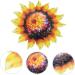 Zerodeko Sunflower Wall Decoration Hanging Wall Art Home Decor Flower Wall Art Wall Decorations Kitchen Decorations Wall Flower Decor Hanging Decor 3d Decorative Wall Outdoor Iron - Buy Online on GoSupps.com