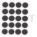 FOMIYES 4 Sets Nail Polishing Sheets Sandpaper Disc Pad Pedicure Disc Foot Sanding Pad Sanding Disc Nail Drill Bits Manicure Disc Bit Nail Forms Nail Bit Wafer Nail Flakes Stainless Steel