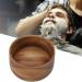 Miokycl Men's Wooden Shaving Bowl | Burr-Free Compact Shaving Foam Mug for Home & Barber Shop - Buy Online on GoSupps.com