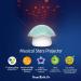Pabobo by Angelcare Night Projector - Musical Star & Mushroom Night Light for Baby and Children - Lullaby/White Noise - Cry Sensor & Timer - Blue - Buy Online on GoSupps.com