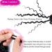 Goddess Locs Crochet Hair 10 7 Packs River Locs Boho Hippie Faux Locs Crochet Braids - Short Curly Synthetic Hair Extensions - Pre Looped for Women (1B) - Buy Online on GoSupps.com