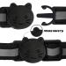 2 Pack Reflective Cat Collar Breakaway with Bell - Personalized Adjustable Safety Collar for Male and Female Cats - Black - Buy Online on GoSupps.com