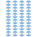 24 x Argentina Flag Edible Wafer or Icing Cupcake Topper Fun Country Party Cake Decorations Perfect For Brownies Cookies Muffins & More! (Premium Icing Sheet)