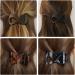 Leikedun 4 PCS Hair Claw Clips - Large Acrylic Non-Slip Clips in Matte & Bright Black/Brown Colors - Buy Online on GoSupps.com