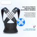 JXZXC Adjustable Back Posture Corrector Belt Women Men Prevent Slouching Relieve Pain Posture Corrector Black L - Buy Online on GoSupps.com