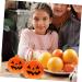 BESTonZON 2pcs Halloween Jack-o-lantern Halloween Pumpkin Lantern Lighted Pumpkins Light up Halloween Ornament Lighted Pumpkin Decorations Jack o Lantern Hollow Cartoon Ornaments Plastic - Buy Online on GoSupps.com