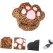 Galpada USB Foot Warmer - Portable Heating Shoes for Men & Women - Electric Foot Warmers - Leopard Design - 33x28cm - Buy Online on GoSupps.com
