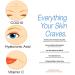 Time Erasing Vitamin C Serum for Face & Eyes | Dark Circle Super Serum with Hyaluronic Acid & Vitamin E | CoQ10 | Vegan DMAE | 2 oz - The Ultimate Anti-Aging Solution - Buy Online on GoSupps.com
