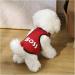 Stylish Summer Dog Basketball Jersey | Breathable Mesh Pet T-Shirt for Small & Large Dogs - 'Mommy's Boy' in Size L - Buy Online on GoSupps.com