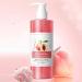 300ml Peach Body Wash Scrub Exfoliating Cleanser for Soft Smooth Skin Hydrating Nourishing Body Care for Women Men Daily Shower Gel One Size Hot Pink - Buy Online on GoSupps.com