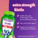 VitaFusion Extra Strength Biotin 5000 mcg Gummies - Natural Blueberry Flavor | 100 Count - Buy Online on GoSupps.com