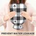 Naanle Black & White Checkered Dog Paw Heat Bottle - 1L Transparent Hot Water Bottle for Pain Relief & Cold Therapy - Ideal Hand & Feet Warmer - Buy Online on GoSupps.com