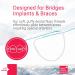 Super Soft Dental Floss - 50 Threaders for Braces Bridges & Implants | Gentle Pre-Cut Oral Hygiene Care - Buy Online on GoSupps.com