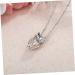 FOYTOKI Necklaces Owl Head Pendant Hollow Pendant Owl Necklace Jewelry Accessories Multicolor - Buy Online on GoSupps.com