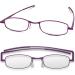 Buy IF Compact Lenses Readers - Slim Flat-Folding Unisex Reading Glasses in Orchid +1.5 - International Shipping - Buy Online on GoSupps.com