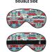 I Like London Print Sleep Eye Mask | Soft Eye Cover for Travel & Naps - Perfect for Women & Men - Buy Online on GoSupps.com