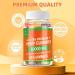 2 Pack Hemp Gummies for Relief: Calm & Rest - High Potency Natural Hemp Oil Infused Fruity Edibles - 120 Gummies, 60 Count Per Pack - Buy Online on GoSupps.com