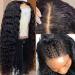 Amanda HD Transparent Deep Wave 24 Inch Brazilian Virgin Lace Front Wig - Pre Plucked 180% Density Wet & Wave Closure Wig for Women - Buy Online on GoSupps.com