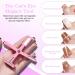 Multifunctional Nail Magnet Set - Cross Cat Eye Magnet with Silicone Shell | Magnetic Nail Art Tools & Accessories (Pink) - Buy Online on GoSupps.com