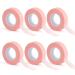 G2plus 6 roll eyelashes tape 60 yards pink tape eyelash extension band 0.5 inch eyelash isolations adhesive tape eyelash band for eyelashes lash extension eyelash extension tools