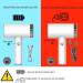 Art Painting Project Dryer Cordless Hair Dryer for Oil Painting Quick-Drying Professional Hair Dryer for Art Examination USB 2000mAh Rechargeable Only for Cold Wind Mode - Buy Online on GoSupps.com