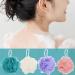 DVHOK 4-Pack Bath & Shower Sponge - 60g Mesh Pouf Balls & Scrubber for Exfoliating Clean Skin | International Shipping Available - Buy Online on GoSupps.com
