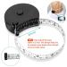 Body Tape Measure Set - 60Inch/150cm, 3 PCS Black, Body Measuring Tape for Weight Loss, Fitness, Bodybuilding - Retractable Sewing Tape for Tailors, Lock Pin, Single Hand Operation - Buy Online on GoSupps.com