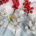Buy Sorrowso 12pcs Artificial Christmas Branches & Stems | New Year & Spring Festival Home Decoration | Blue Craft Picks - Buy Online on GoSupps.com