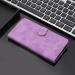 Shop Stylish Flower Pattern Folding Cover for Redmi 9C | PU Leather Protective Case with Stand & Card Slots - Violet - Buy Online on GoSupps.com