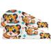 Buy Cute Cartoon Tigers Hair Towels 2 Pack | Super Absorbent Quick Dry Hair Turbans for Women & Girls - Buy Online on GoSupps.com