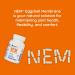 LEANFIT NEM Natural Eggshell Membrane 500mg 60 Tablets - For 1 Day Pain Away Take This - Clinically Proven to Reduce Joint Discomfort in Just 1 Day - Sugar-Free Gluten-Free - Buy Online on GoSupps.com