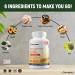 miNATURALS Psyllium Husk Capsules | 300 Ct. - 1325 mg Psyllium Per Serving | Psyllium Complex Fiber Pills with 6 Herbs | Gentle Bulk-Forming Laxative Supplement for Constipation Relief | Made in Canada - Buy Online on GoSupps.com