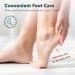 PURDERM Exfoliating Heel Mask - 1 Pair | Foot Peel Masks for Dead Skin & Cracked Heels | Intensive Care for Dry Skin & Calluses | Vegan Formula with Key Ingredients - Buy Online on GoSupps.com