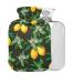 Lemon Hot Water Bottle with Cover 1L Small Hot Water Bag for Pain Relief Back Pain Heat and Cold Therapy BPA Free