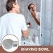 Nuobesty Shaving Soap Bowl - Wide Opening Foam Mug for Barbers | Best Hairdressing Accessories for Cream & Soap - Buy Online on GoSupps.com