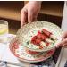 Serving Plates 4pc Dinner Plate Simple Romantic Cream Ceramic Embossed Afternoon Tea Home Dessert Plate Fruit Plate Bread Plate for Kitchen Restaurant Banquet Kitchen Decoration for Appetizer Dinner  - Buy Online on GoSupps.com