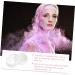PLAFOPE Box Powder Box Empty Powder Make up Powder Puff Fluffy Puff Case Powder Compact Jar Plastic Pp White - Buy Online on GoSupps.com