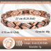 Vicmag Copper Magnetic Bracelet for Women - 99.99% Solid Pure Copper Adjustable Size Gift Box - Shop Now! - Buy Online on GoSupps.com