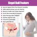 Doctor Recommended Kegel Balls Set - Strengthen Pelvic Floor Incontinence Relief Beginners & Advanced - 3-Piece Exercise Weights for Women - Buy Online on GoSupps.com