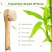 3 Pcs Manual Facial Cleansing Brushes - Natural Horsehair Exfoliating Face Brush for Deep Pore Cleansing & Blackhead Removal - Buy Online on GoSupps.com